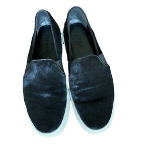 Vince • Loafers Shoes Slip-on Sneakers black  Sz 8.5 9 EUC!